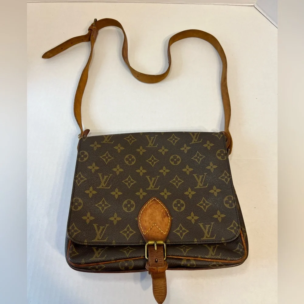 LOUIS VUITTON Monogram Cartouchiere‎ Bag